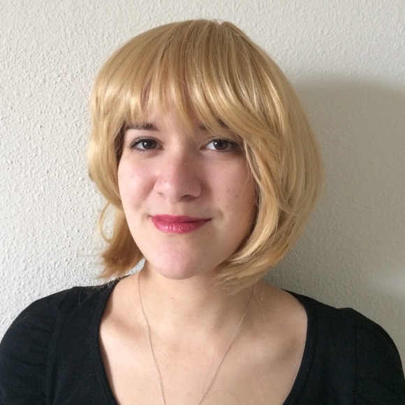 Blonde Shoulder-Length Wig