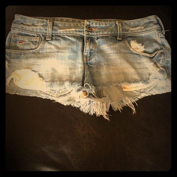 Hollister denim shorts