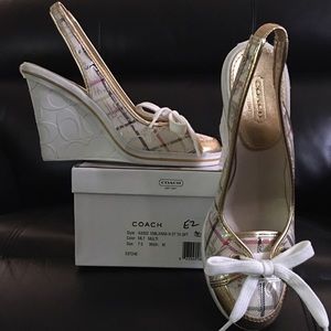 Coach back out shoes