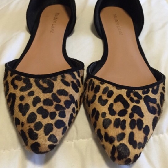 Cheetah print flats