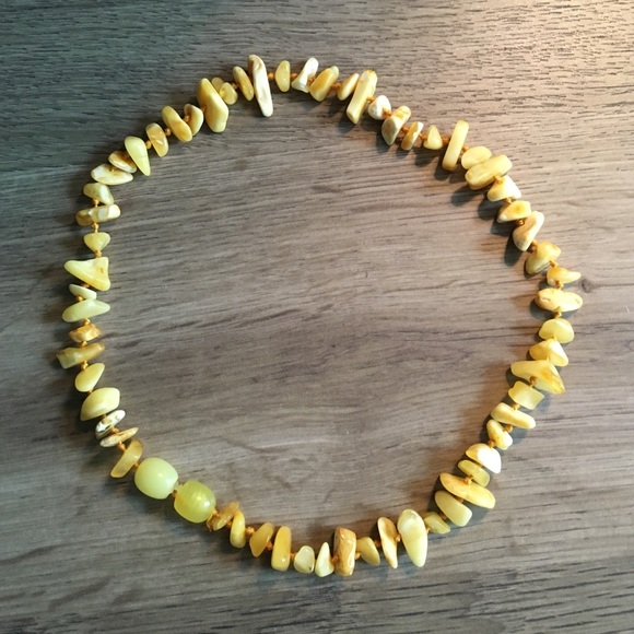 Authentic Baltic Amber teething necklace