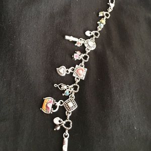 Brighton bracelet matches necklace offered.