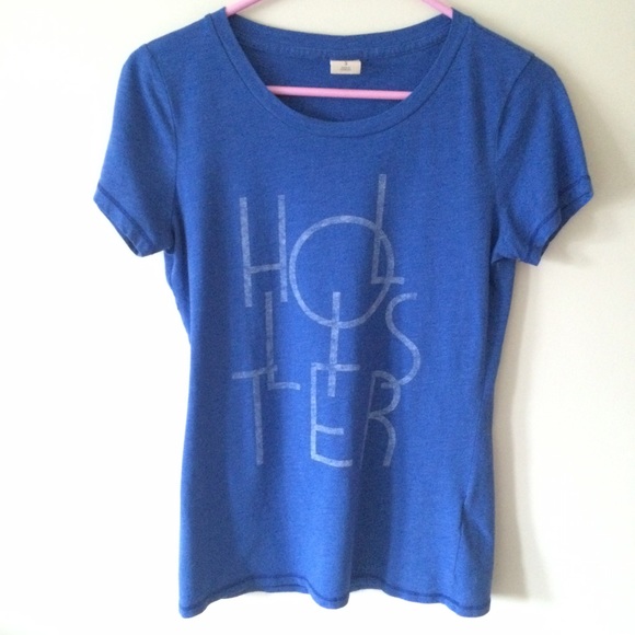 Blue Hollister Tee