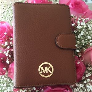 Michael Kors Leather Passport case