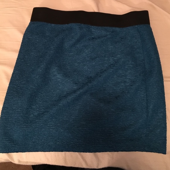 Fantastic condition body con mini skirt, teal - Picture 1 of 1