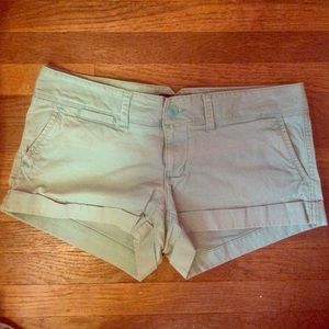 American Eagle Mint Green Shorts
