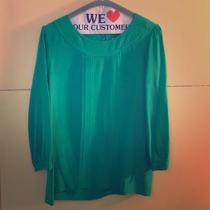 Kate spade green blouse