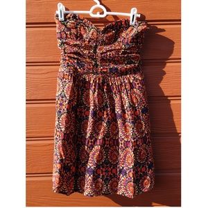 Urban Outfitters strapless dress
