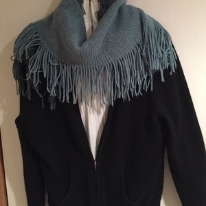 Cashmere black hoodie