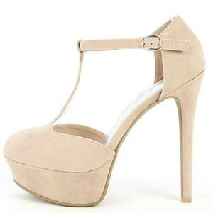 Anne Michelle Nude High Heels