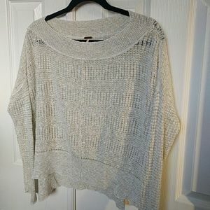 Free People These Fine Days Ivory Sweater XS