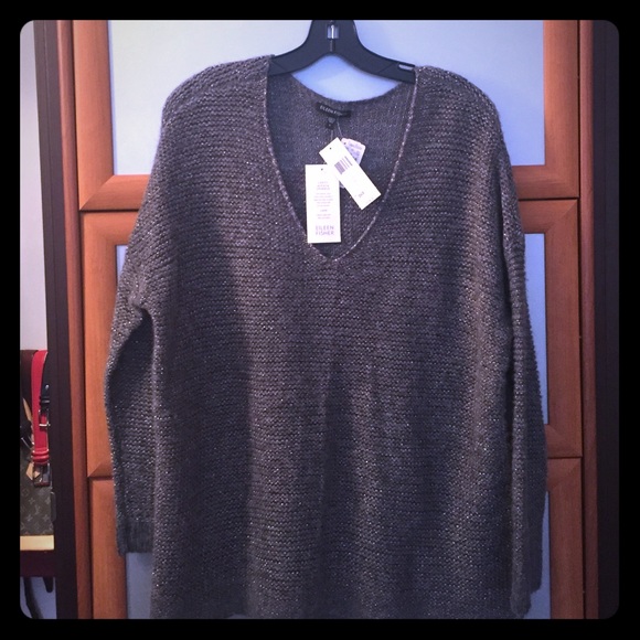 Eileen Fisher Grey Sweater!