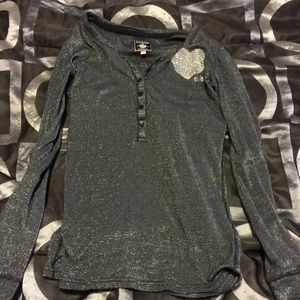 Victoria secret sparkly shirt