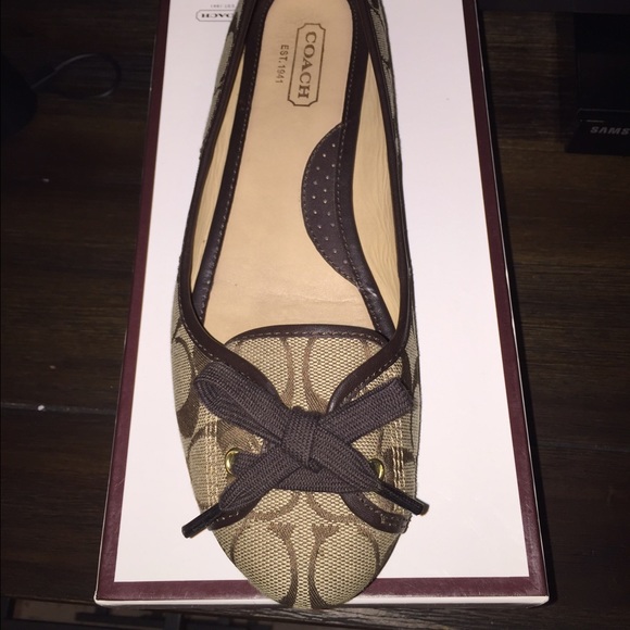 Coach JOSIE Flats Size 8 - Picture 4 of 4