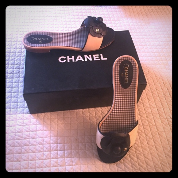 Chanel Camelia Sandals!