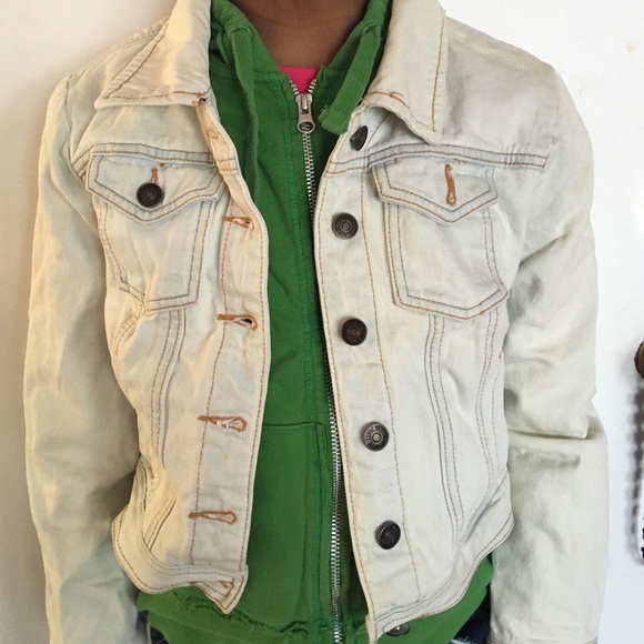 Acid Wash Jean Jacket