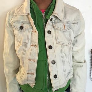 Acid Wash Jean Jacket