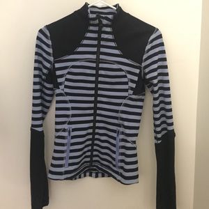 Stripped lulu jacket