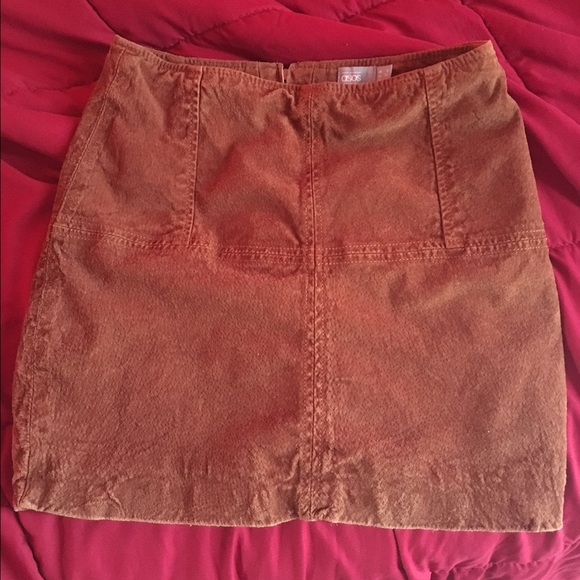 Tannish Brown soft Asos mini skirt