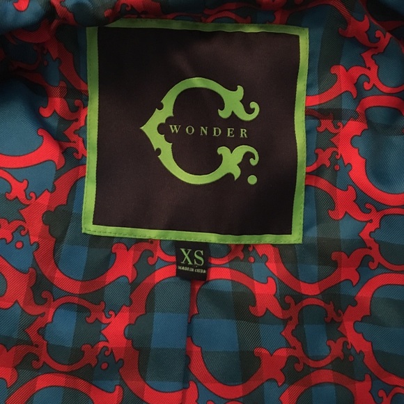 C Wonder Black Quilted Puffer Jacket XS - Picture 3 of 4