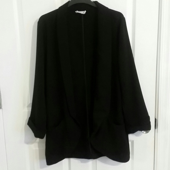 Open front blazer