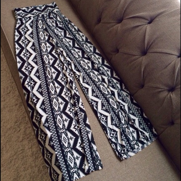 Wide Leg Palazzo Pants