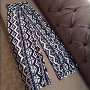 Wide Leg Palazzo Pants