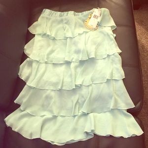 Juicy Couture tiered ruffle dress