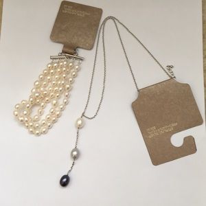 Sterling Silver & Freshwater Pearl Set