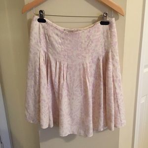 LOFT light purple print summer shirt