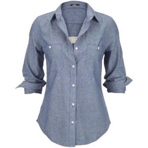 Silver Jeans blue jean button down