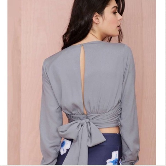 NASTY GAL SALOME CROP TOP