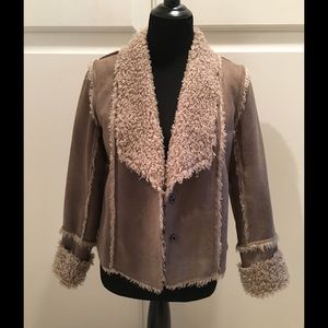 Faux shearling jacket by Velvet