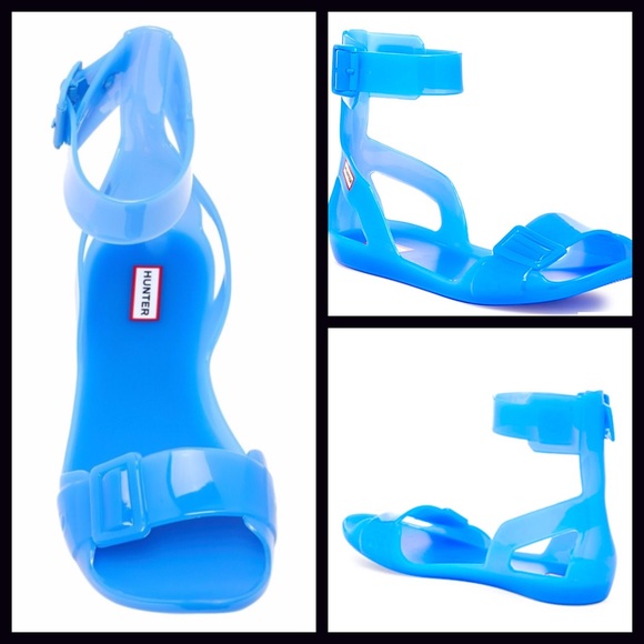❗️1-HOUR SALE❗️Hunter Original Sandals Ankle Strap - Picture 2 of 4