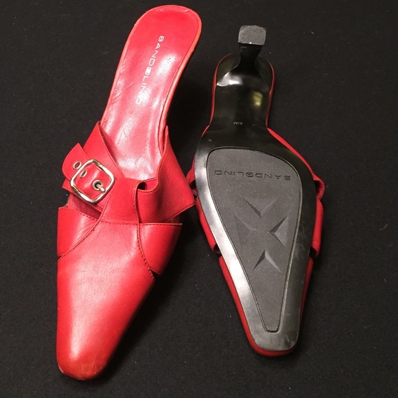 Bandolino Size 6 Red High Heels