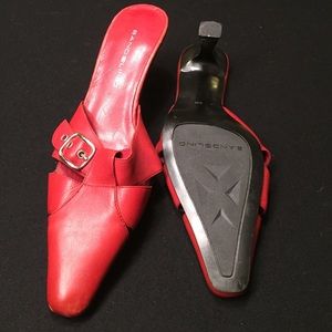Bandolino Size 6 Red High Heels