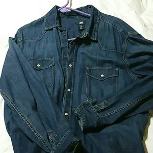 Denim shirt