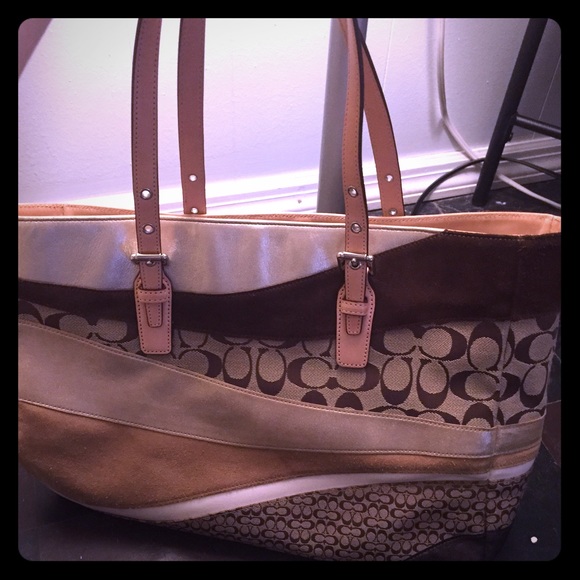 Like new large Coach bag