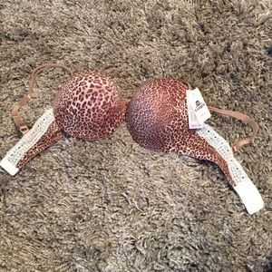 Leopard Print Bra