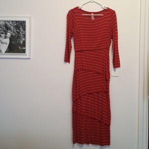 Bailey 44 Tiered Stripe Dress