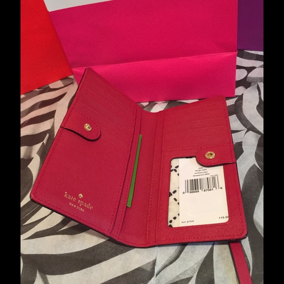 Kate Spade Stacy Newbury Lane Snap Wallet - Picture 3 of 4