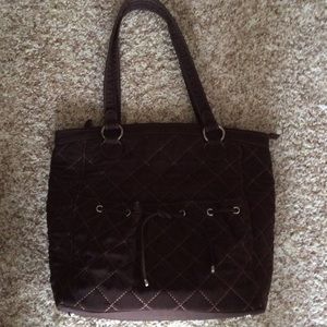 VERA BRADLEY BROWN TOTE