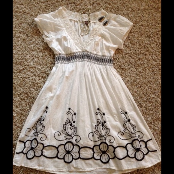 Adorable, embroidered dress