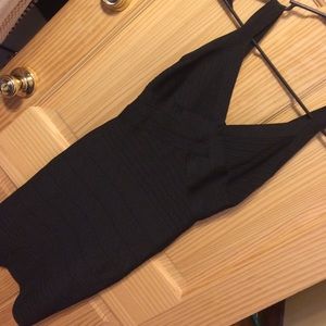 Kardashian Kollection black bandage dress