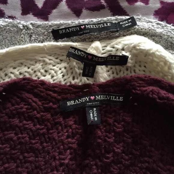 Oversized Brandy Melville Cardigans