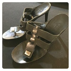Gucci size 7 Black High Heels