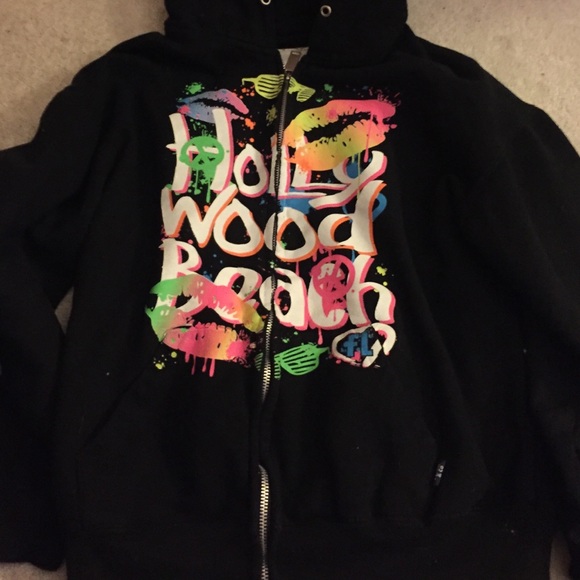 real from Hollywood sweatshirt