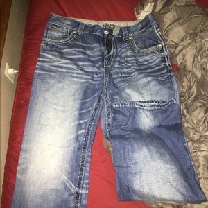 Men's Buckle"black"jean size 38R