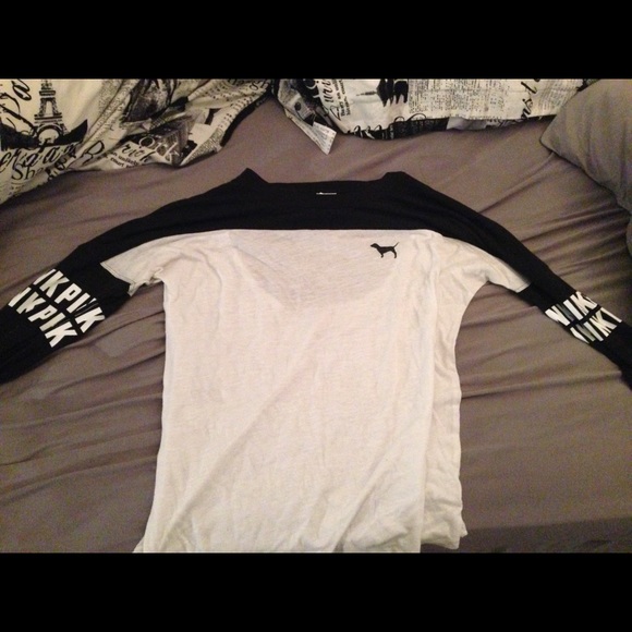 long sleeve open back PINK shirt