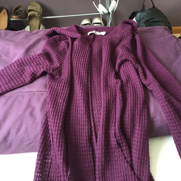Dark Long Cardigan
